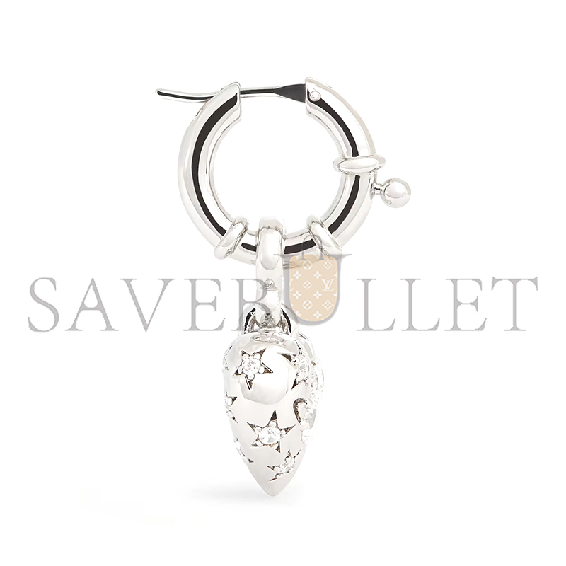 VIVIENNE WESTWOOD HEART-SHAPED EARRINGS